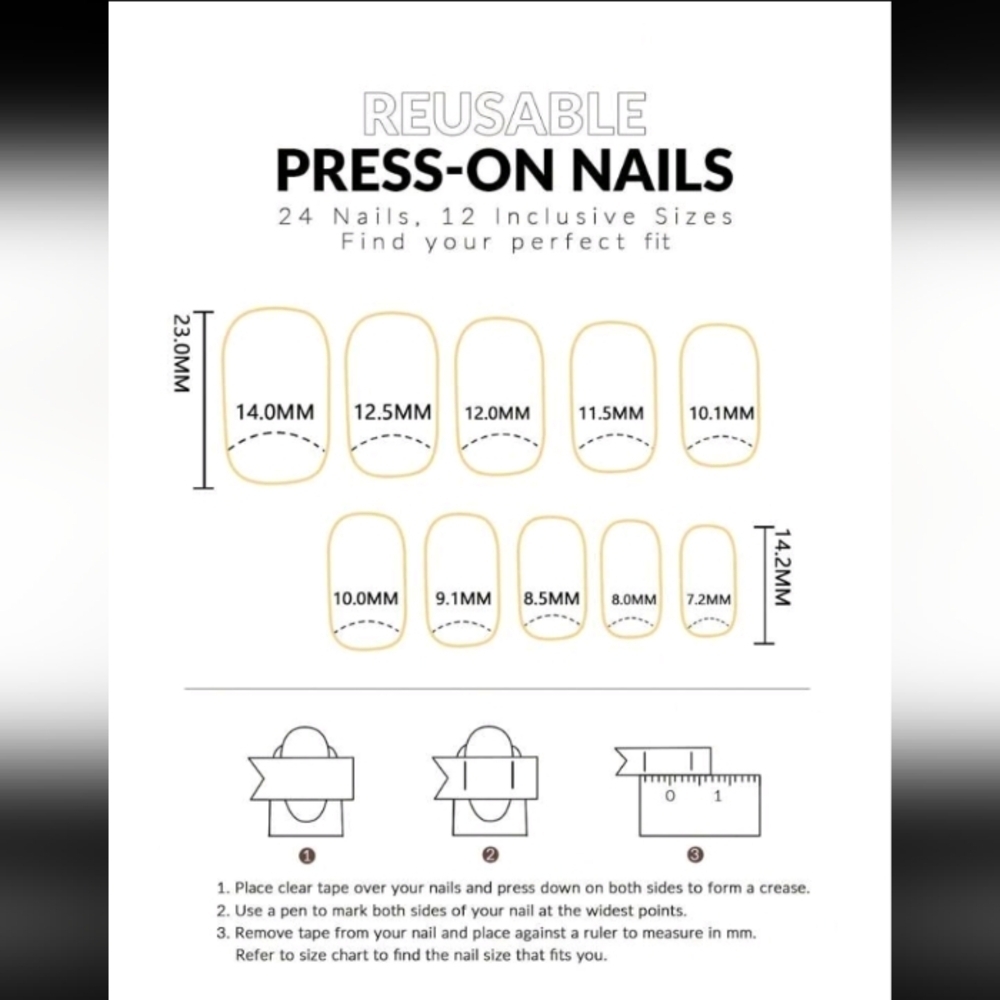 🔥3/$21 Colorful Plaid Press On Nails - Picture 2 of 3